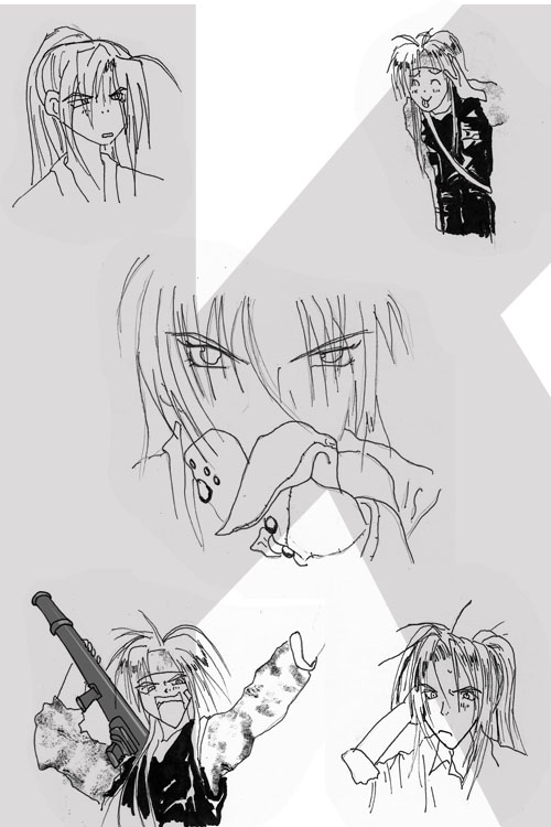 The Many Moods Of K-san