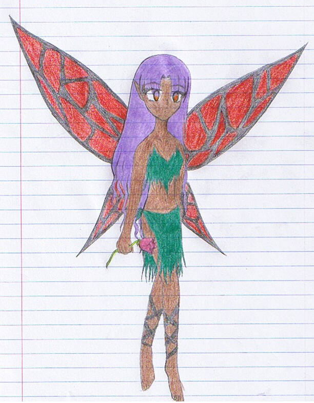 Fairy Doing Ballet Move