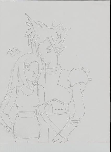 Cloud And Tifa