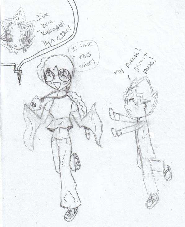 I Stole The Millenium Puzzle!