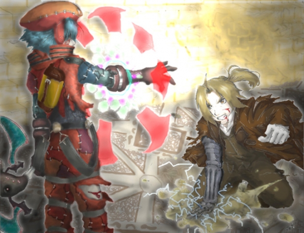 Kite Vs. Edward Elric!