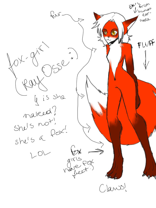 Fox-girl, Kay Osse style :)