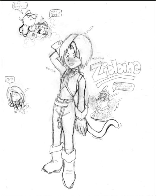 Zidane And Chibi Gang