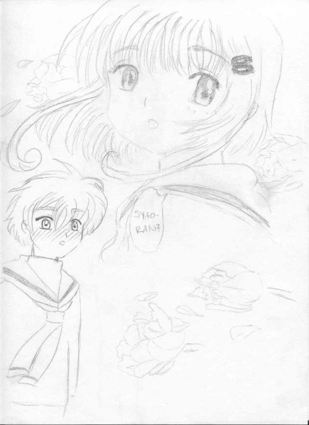 Li and Sakura w/ Flowers