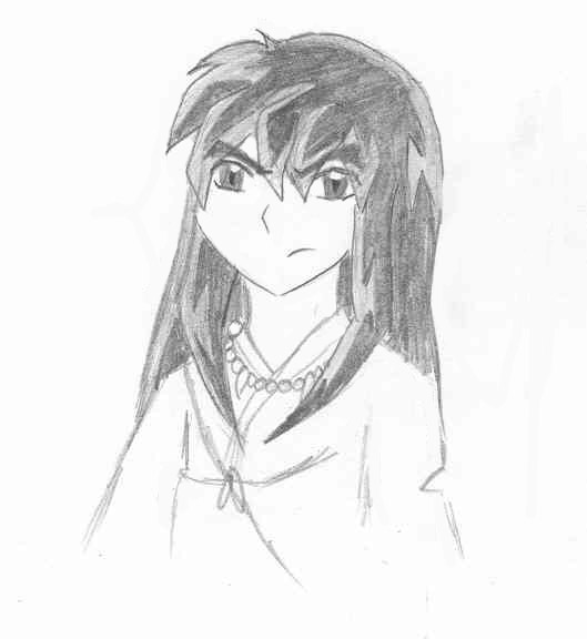 Bust Of Human Inuyasha
