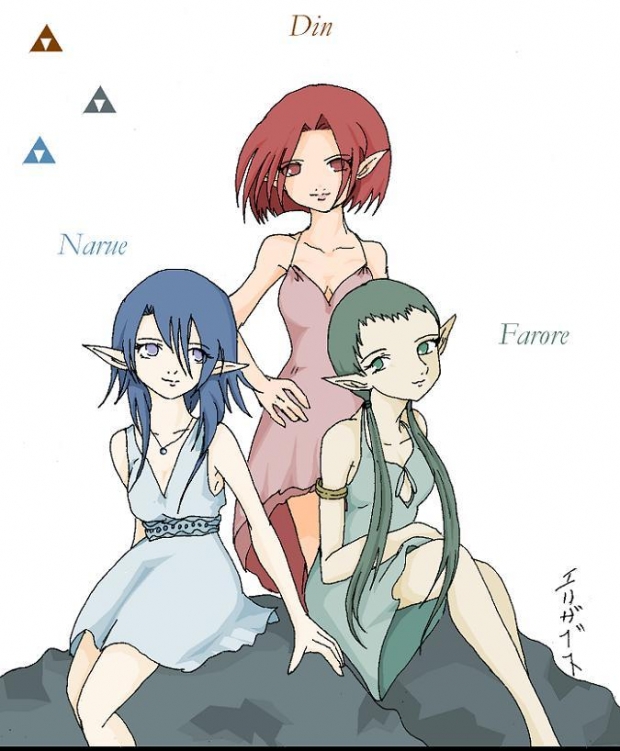 Goddeses Of The Triforce