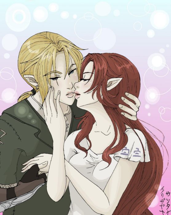 Link And Malon