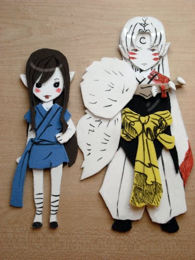 yume+sesshy foam dolls
