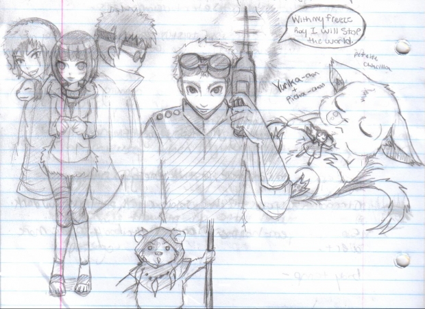 Pshchology class sketch dump