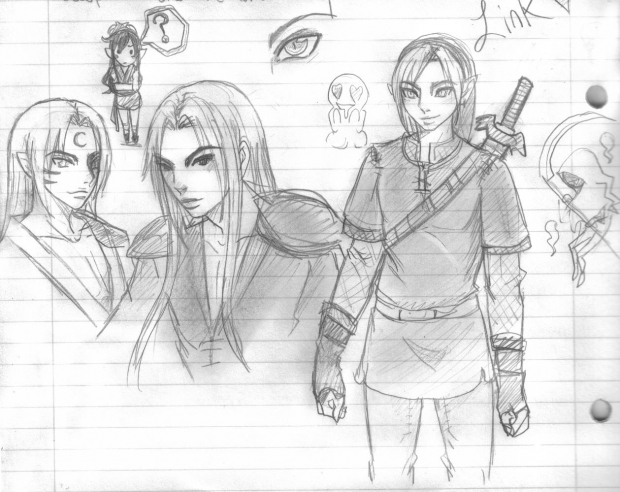 Humanaties class sketch dump