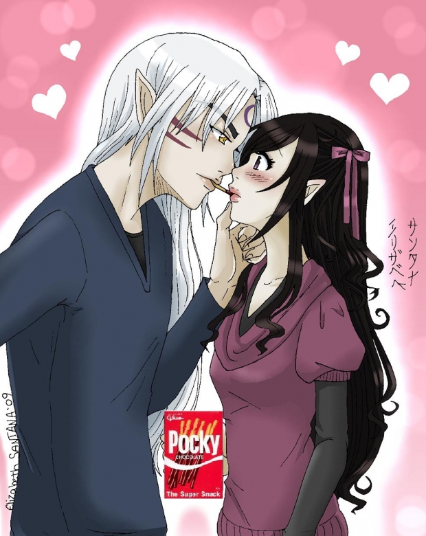 Pocky kisses