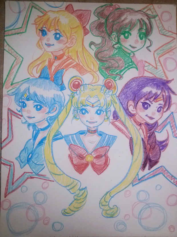 Sailor Crayons