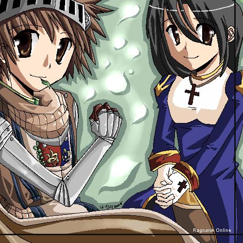 Ro Oekaki Priest And Knight