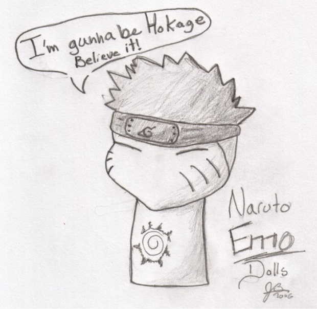 Naruto Emo Doll