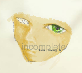 What? An Incomplete Sketch??