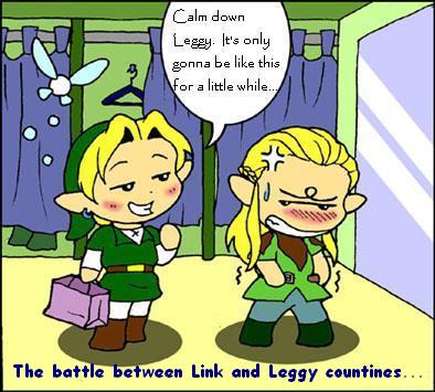 Link Vs. Legolas! ^.^