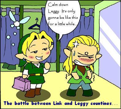Link Vs. Legolas! ^.^