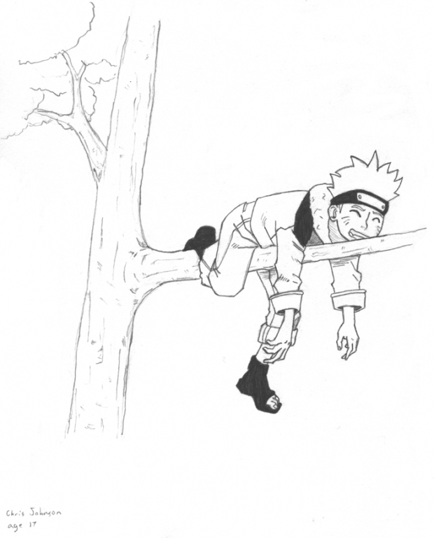 Naruto In Tree