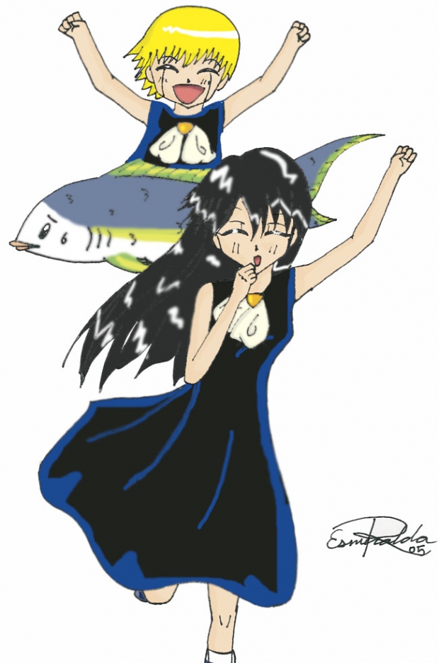 Zatch Bell Fish Party With Me!!!