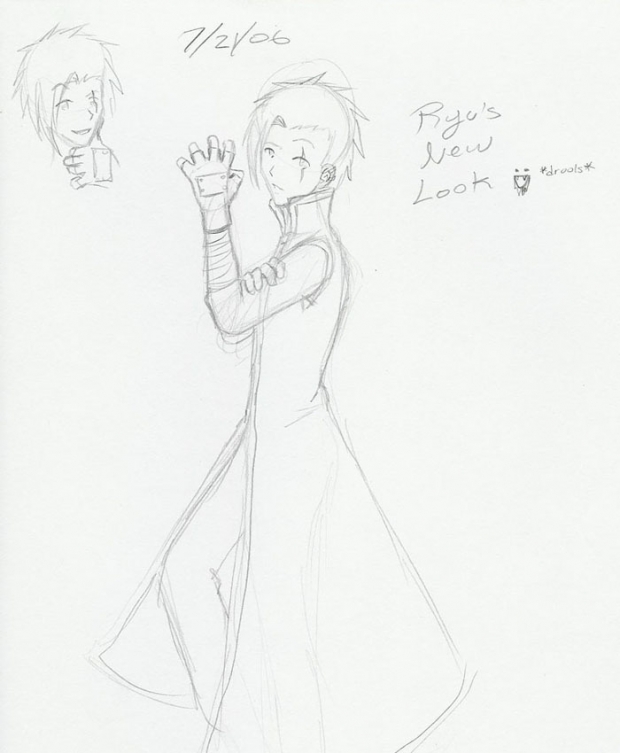 Ryu With His New Clothes On