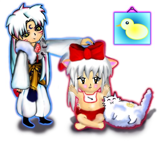 Chibi Sesshomaru And Inuyasha