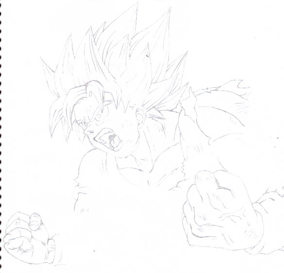Quick Goku Drawing