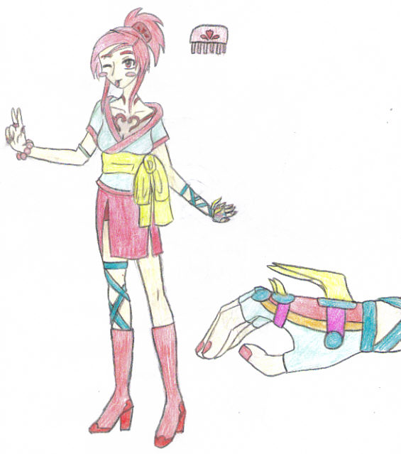 Original Ffx-2 Character