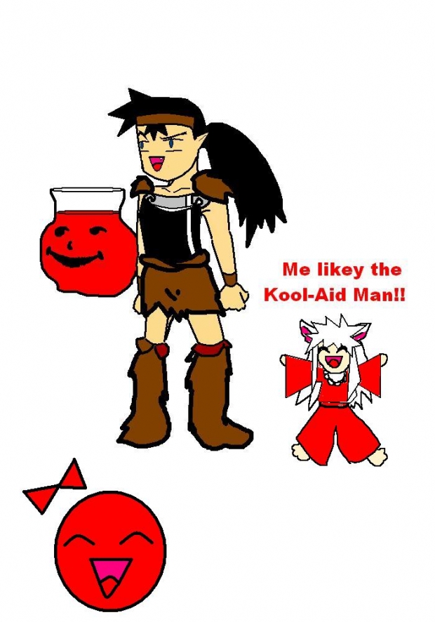 Kouga Likes Kool-aid