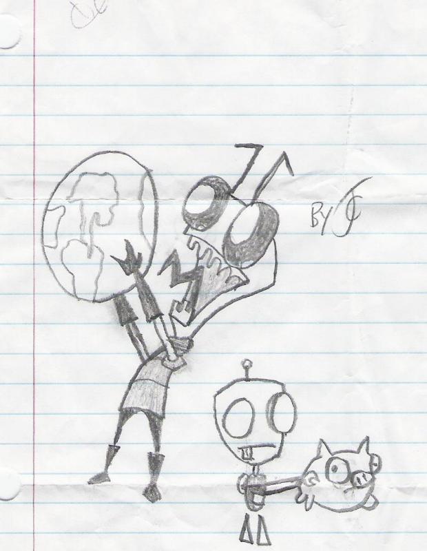 Invader Zim And Gir