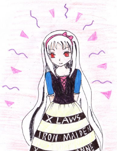 Jeanne In X-laws Dress