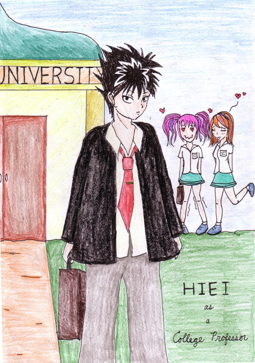 Hiei As College Professor