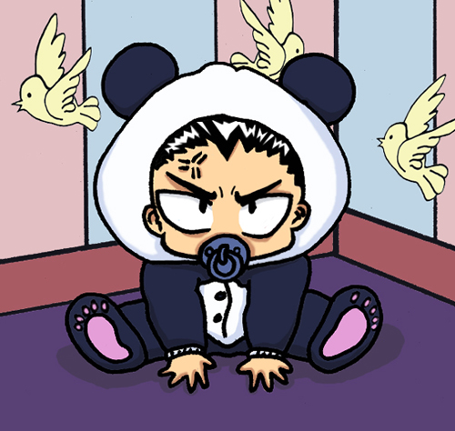 Baby Wufei (is Not Happy)