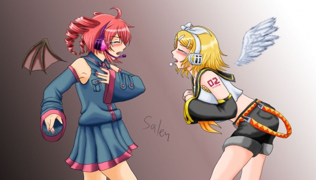 Sad singing robot voices