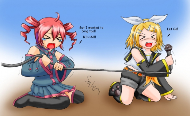 Rin steals the Mic