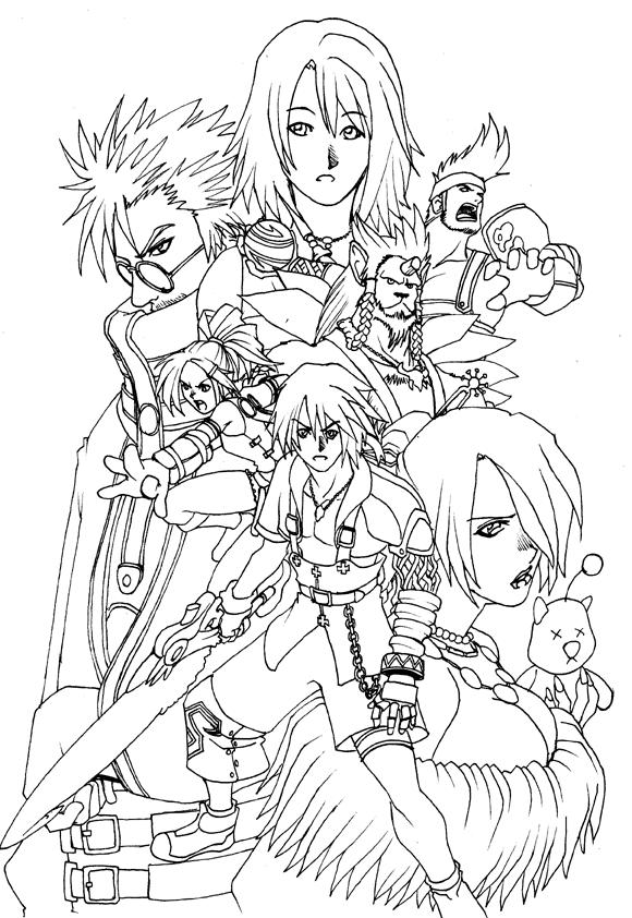 Ffx - Group Poster