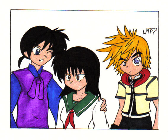 Miroku Kagome And Roxas