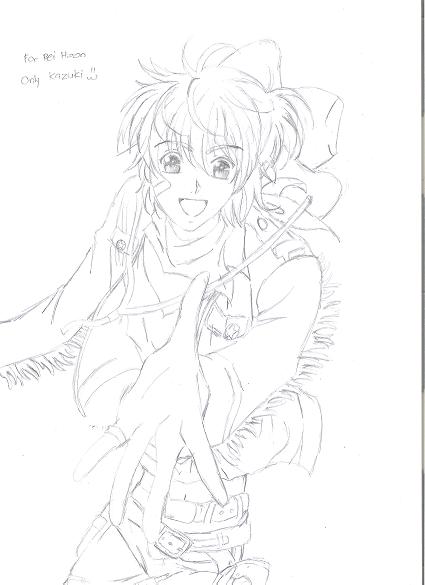 Hihara Kazuki (uncoloured)