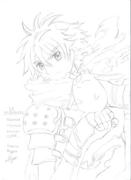 Li Shaoran from Tsubasa Chronicles (unshaded)