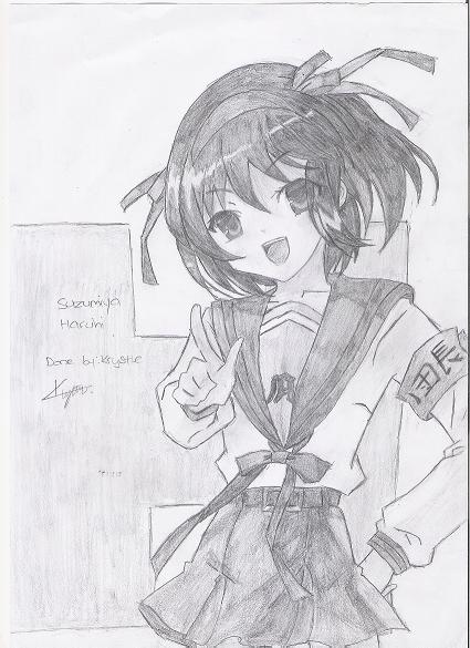 Suzumiya Haruhi (shaded)