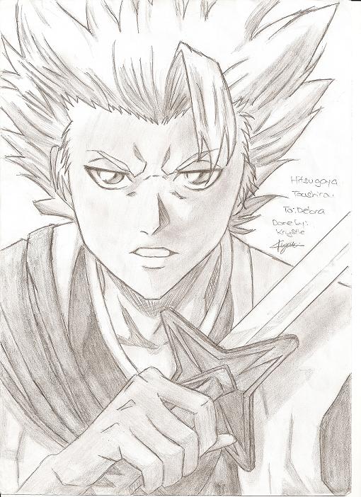 Hitsugaya Toushirou (shaded)