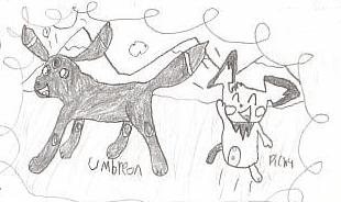 Pichu And Umbreon