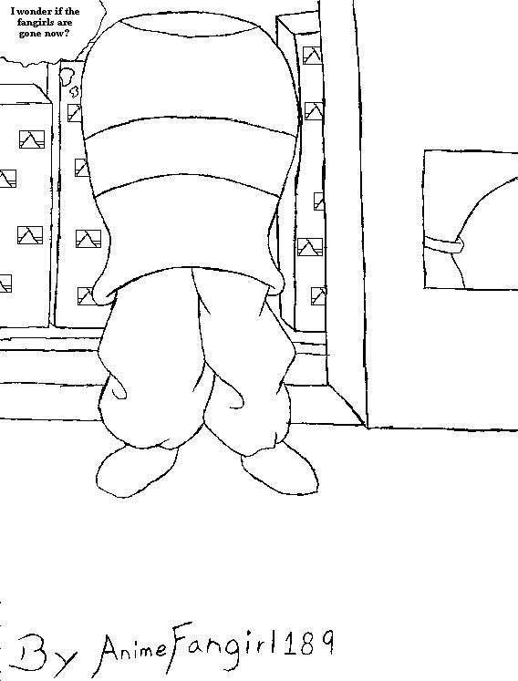 Kai Hiwatari Hiding From Fangirls