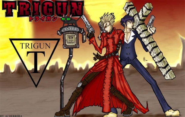 Vash and Wolfwood