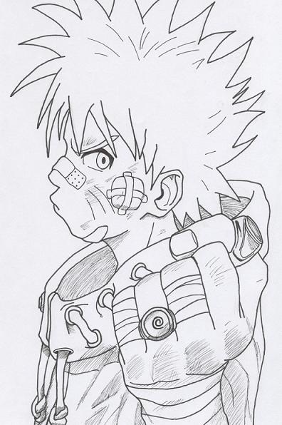 Naruto Manga Style
