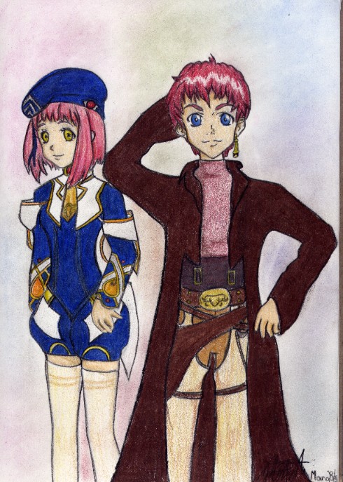 Jr. And Momo (xenosaga)