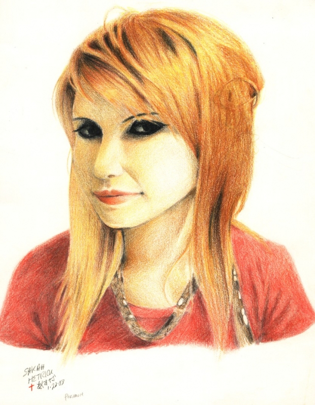 Paramore- colored pencil