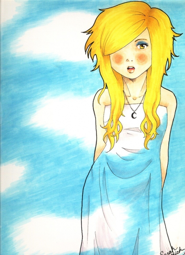 .SUN. {girl} :in the sky: