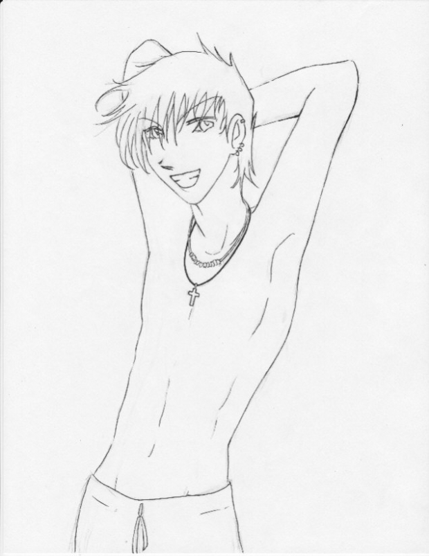 Bishie In Swimtrunks!