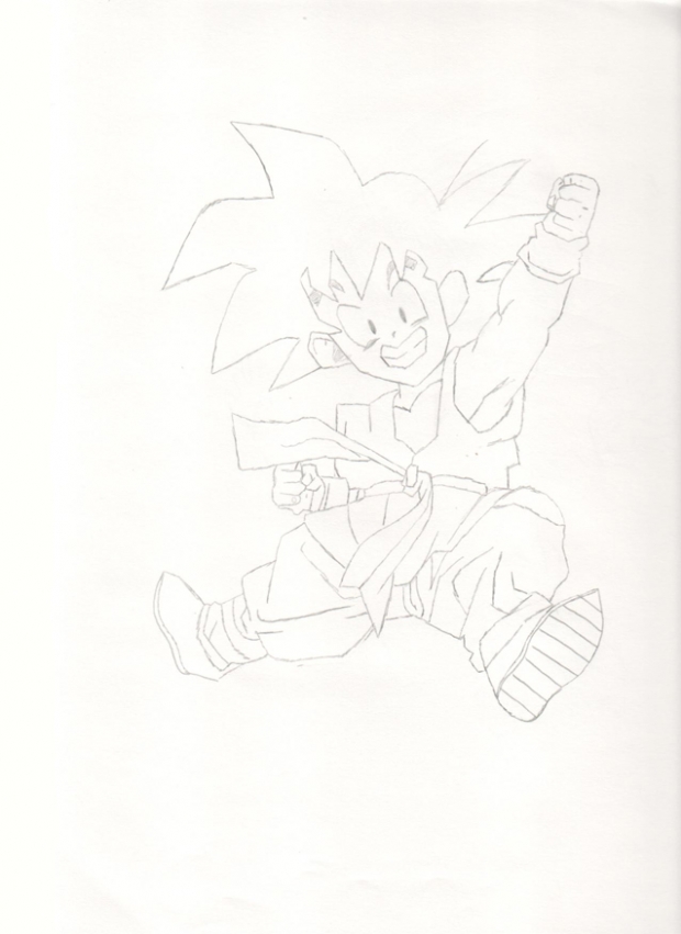 Goku Cheering