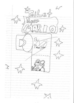 Toilet Paper Mario